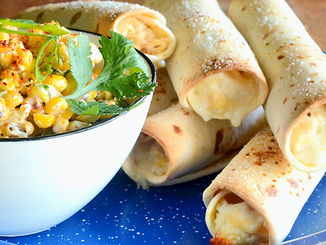 Baked Chicken Taquitos, Image by Rachel Johnson